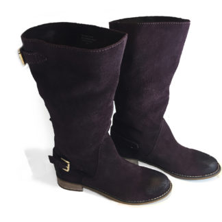 Women's Leather Suede Boot – My U.S 