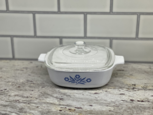 8" Corningware Casserole Dish-stamped-on bottom